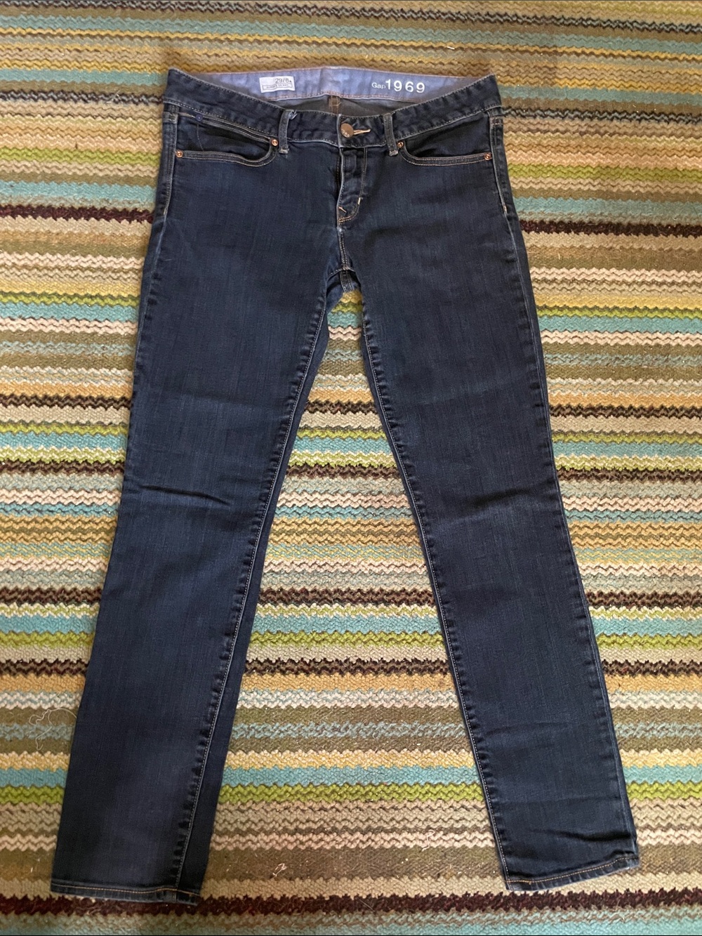 GAP Women's Dark Indigo Skinny Jeans